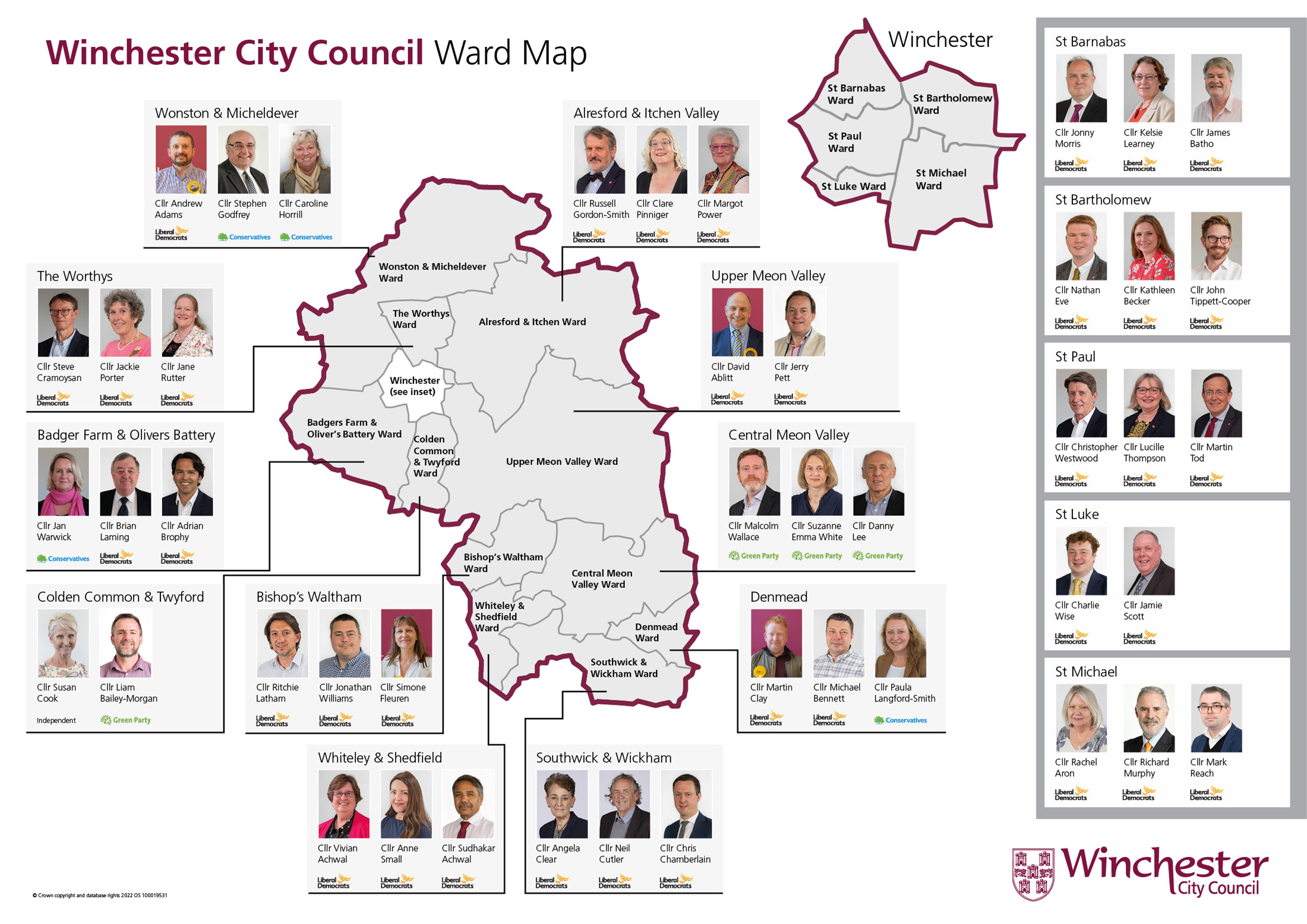 Ward Map - (MAY 2024)